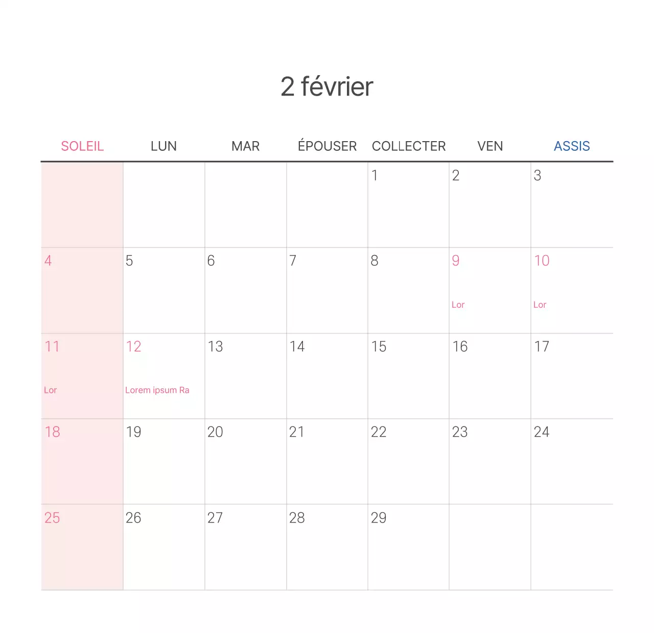  Illustration de l'église Calendrier de bureau de l'église