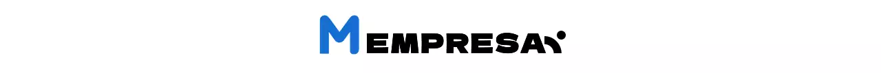 Marca de logótipo empresarial com um conceito de texto simples