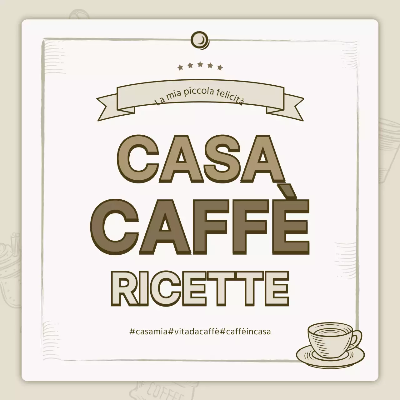 Ricette per il caffè di casa