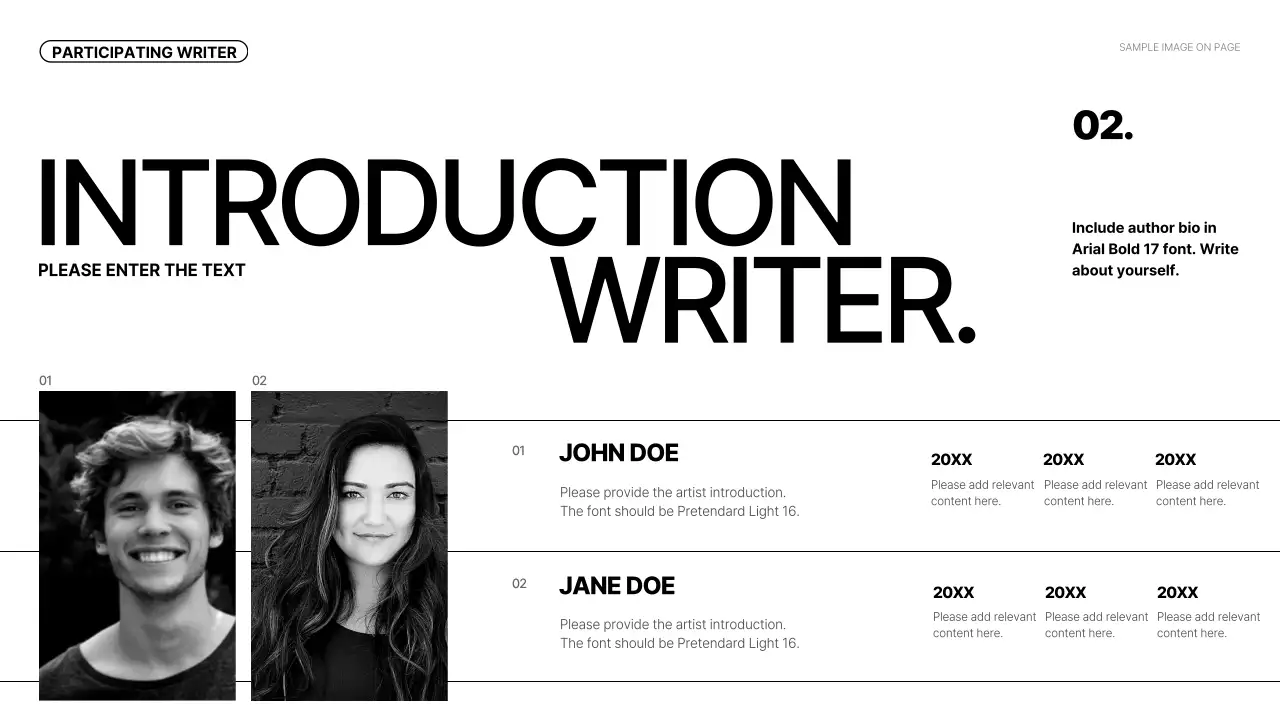 오렌지 모던 가구 전시회 프리젠테이션