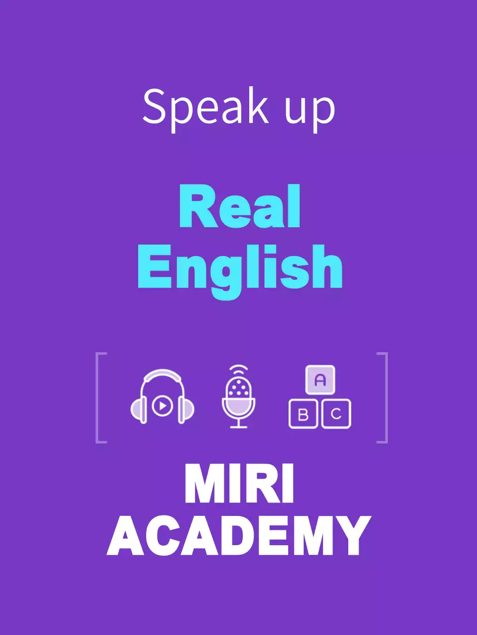 Simple school banner in purple and blue