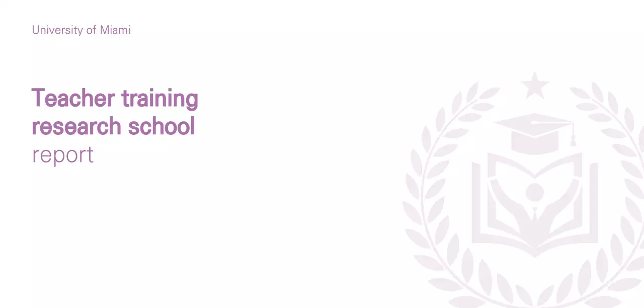 Reports with logo on a white background