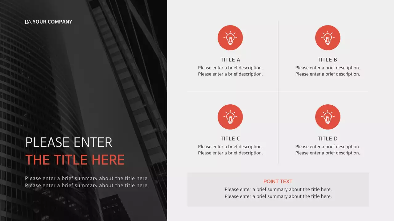 Red Professional Marketing Presentation