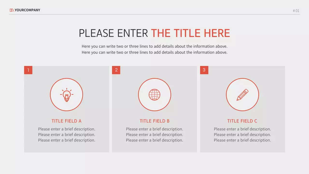 Red Professional Marketing Presentation