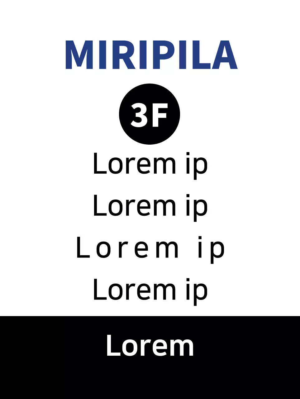 Modern athletic banner in blue and black