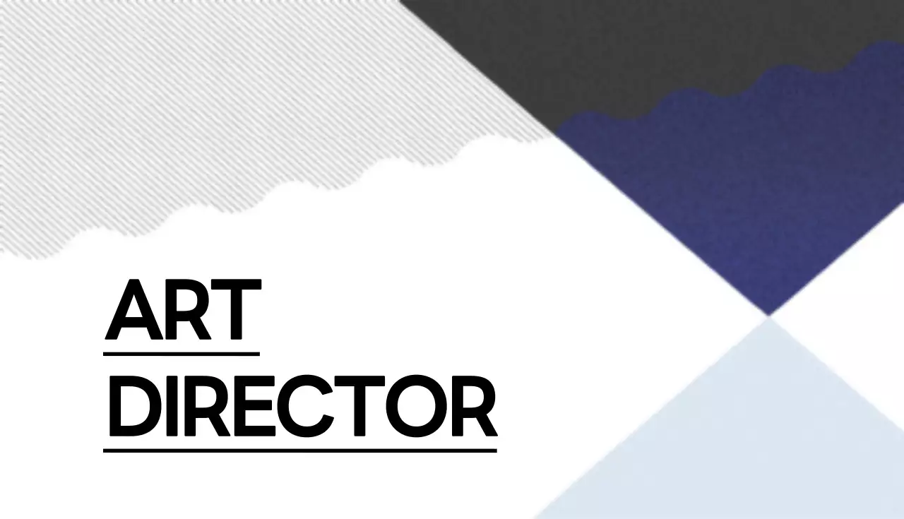 白黒 モダン ビジネス 名刺