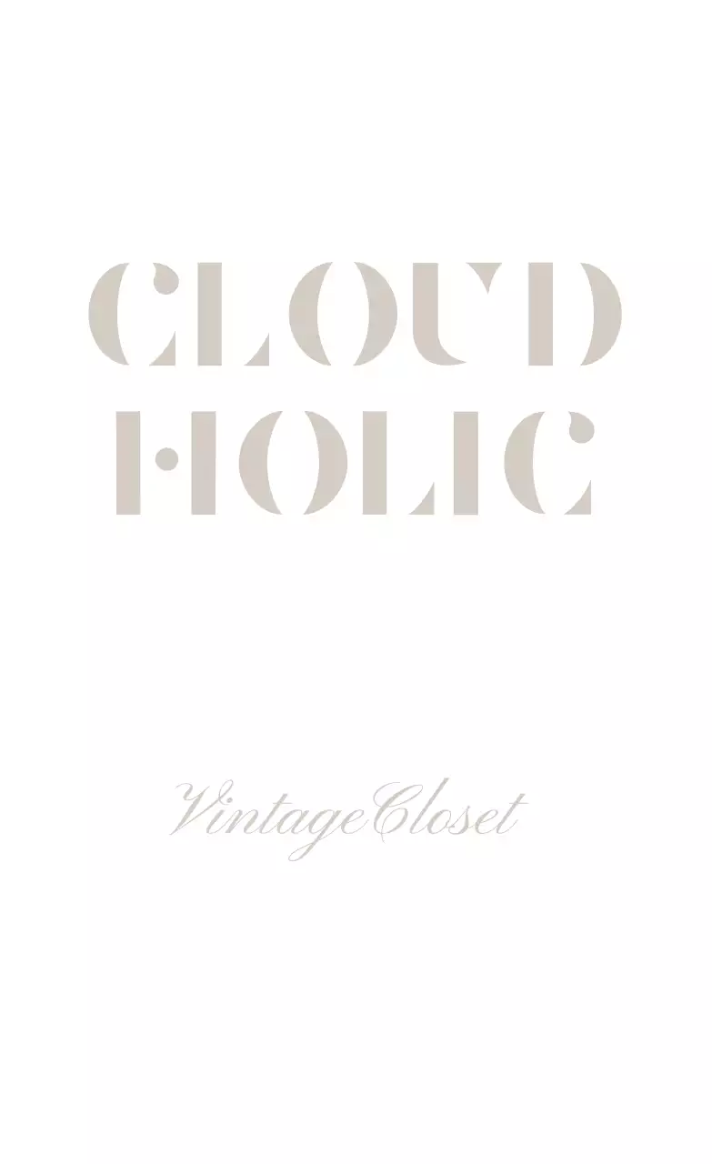 Promote a high-end simple clothes shop with white and gray text