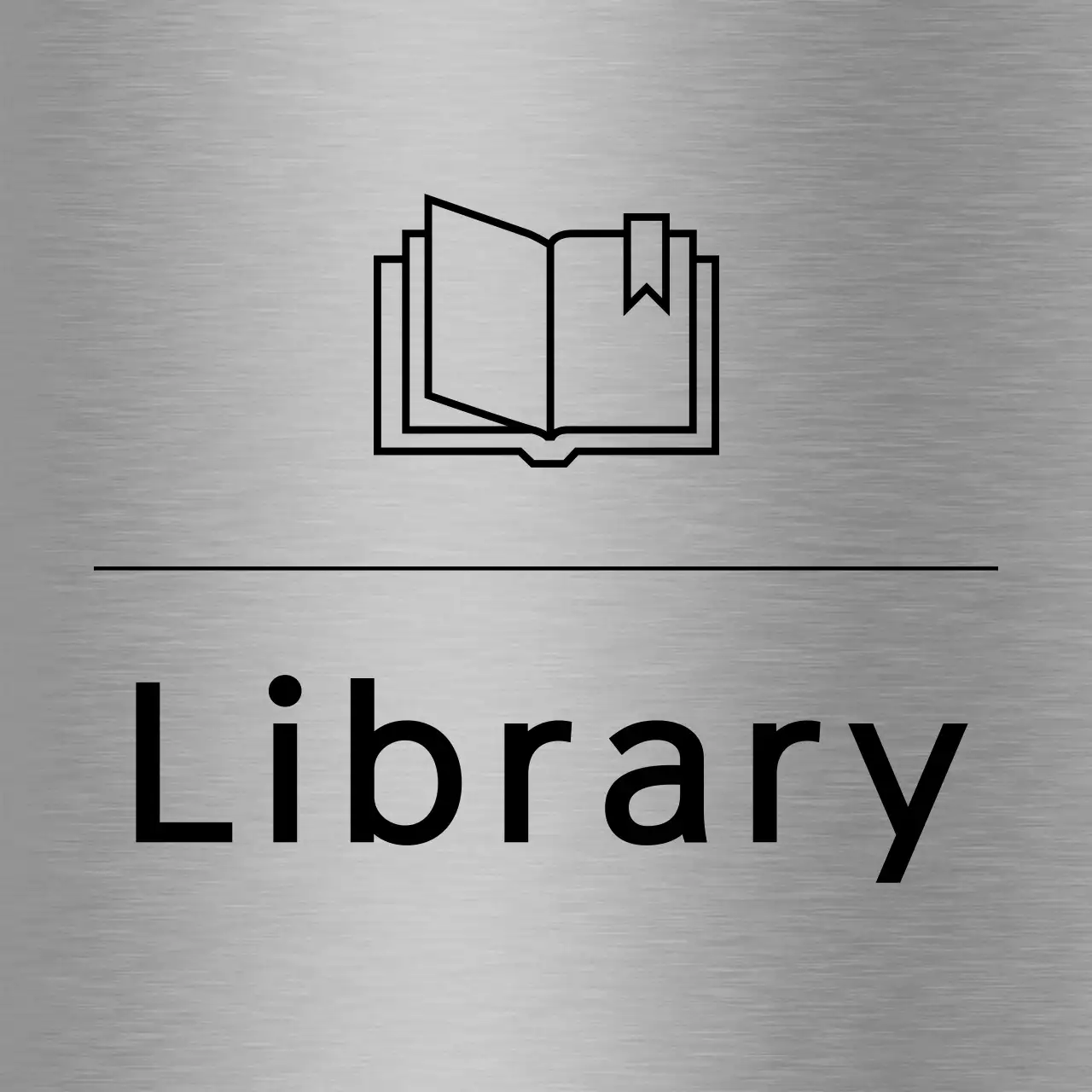 Each place name with a simple, black, school-related line icon