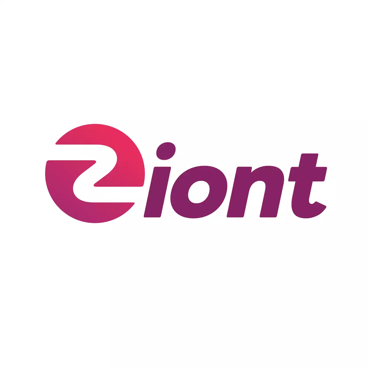 ピンク モダン デザイン ロゴ