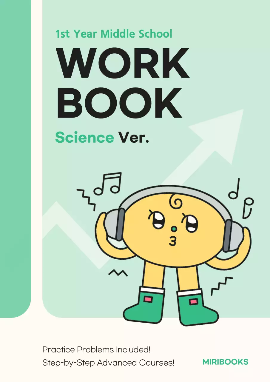 Mint Minimal Workbook Guide Book Cover