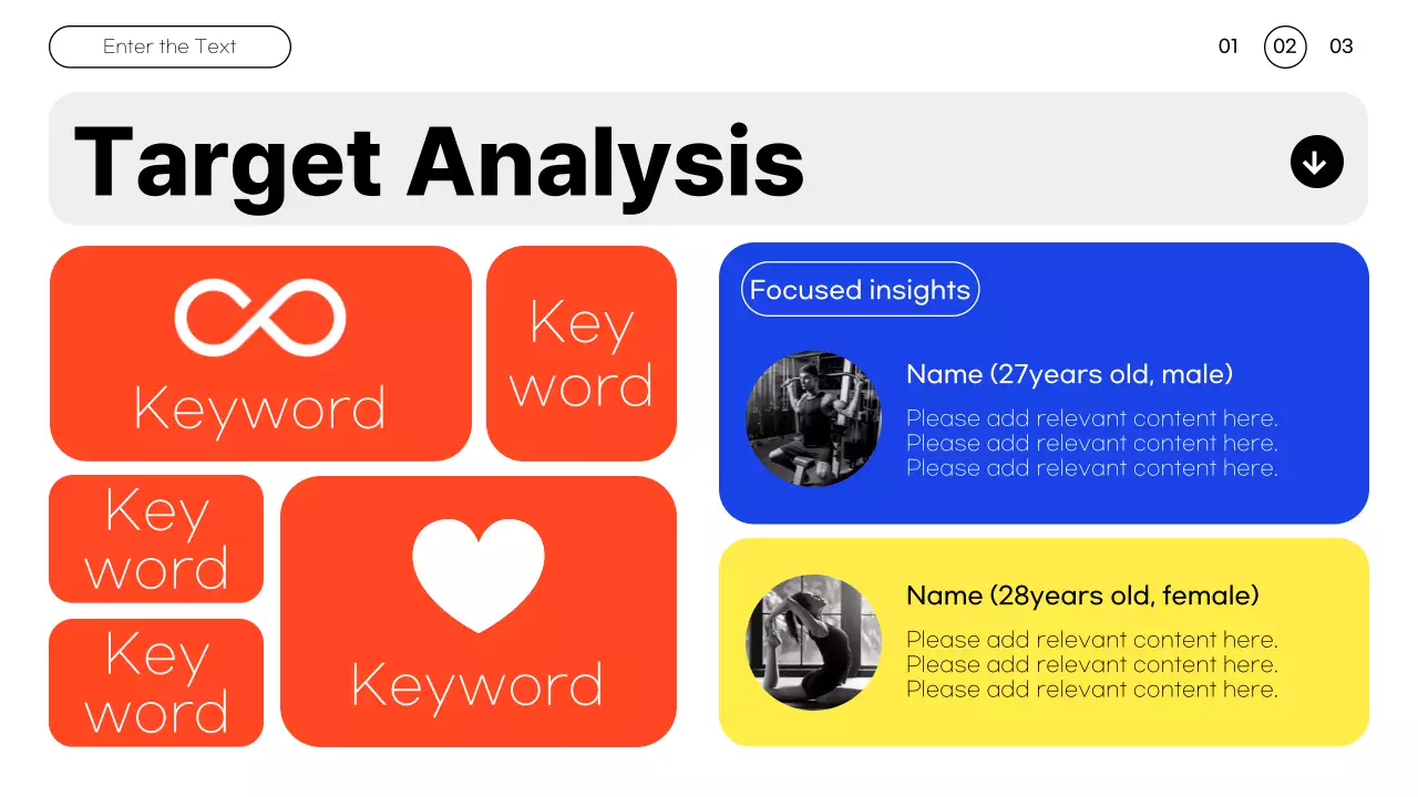 다채로운 현대 비타민 마케팅 프리젠테이션