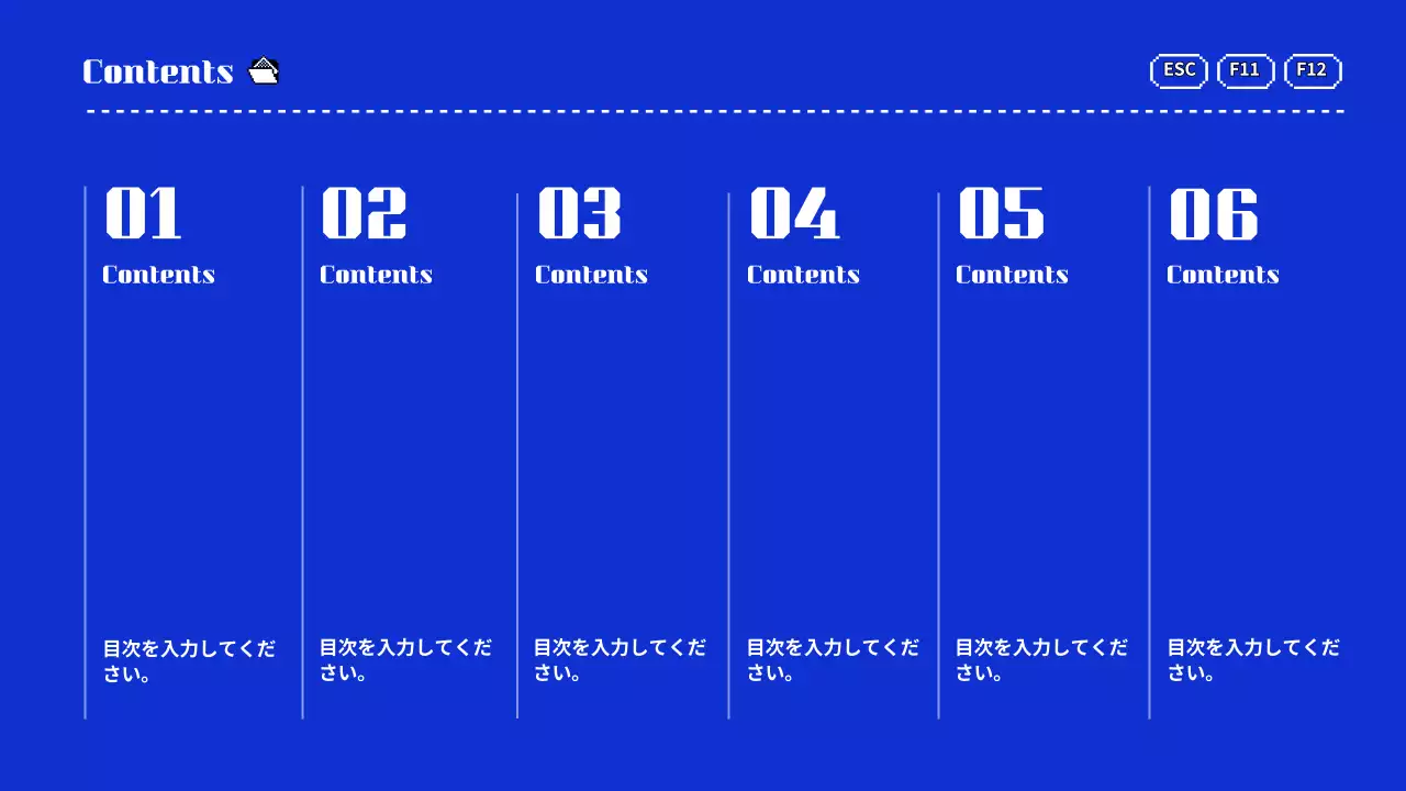 青 クール ポートフォリオ ポートフォリオ プレゼンテーション