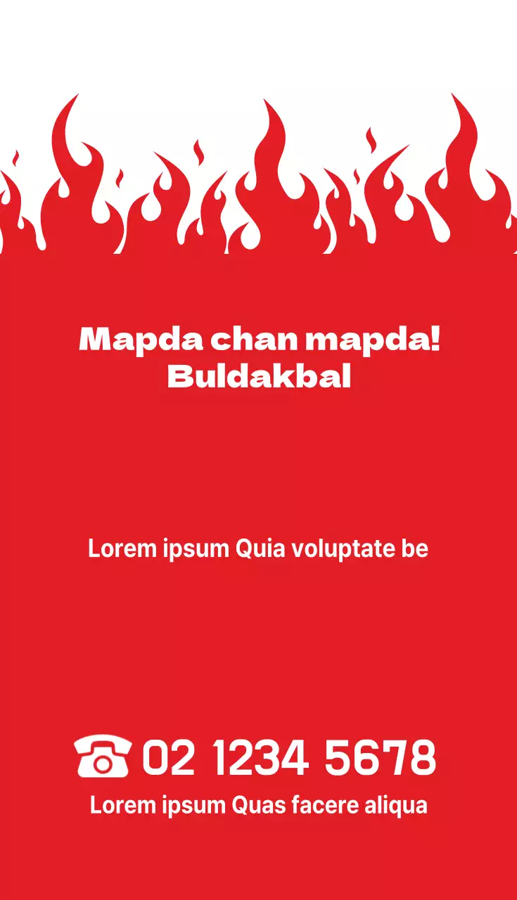 Mapda chan mapda! Buldakbal