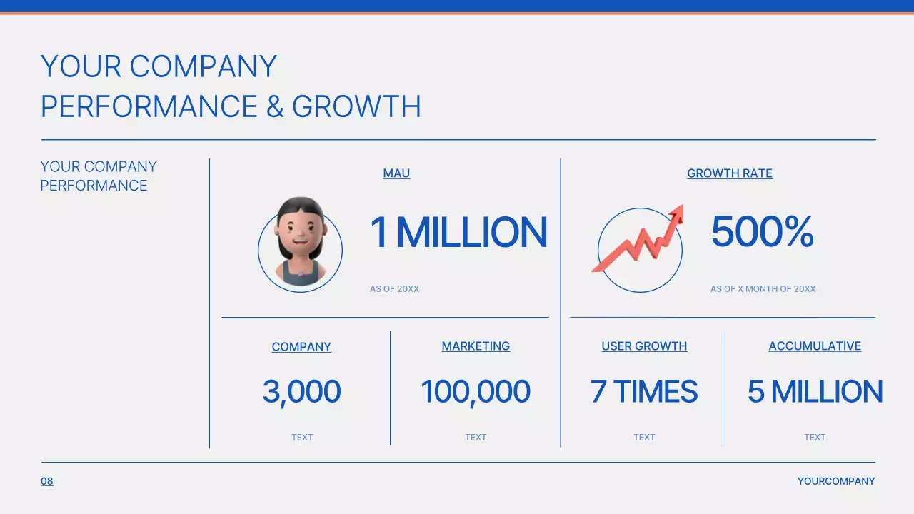 블루 프로페셔널 마케팅 제안 프레젠테이션