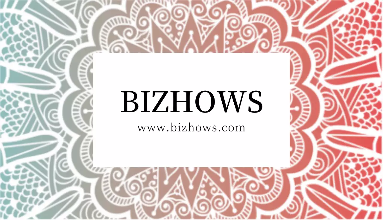 カラフル 幾何学 ビジネス 名刺