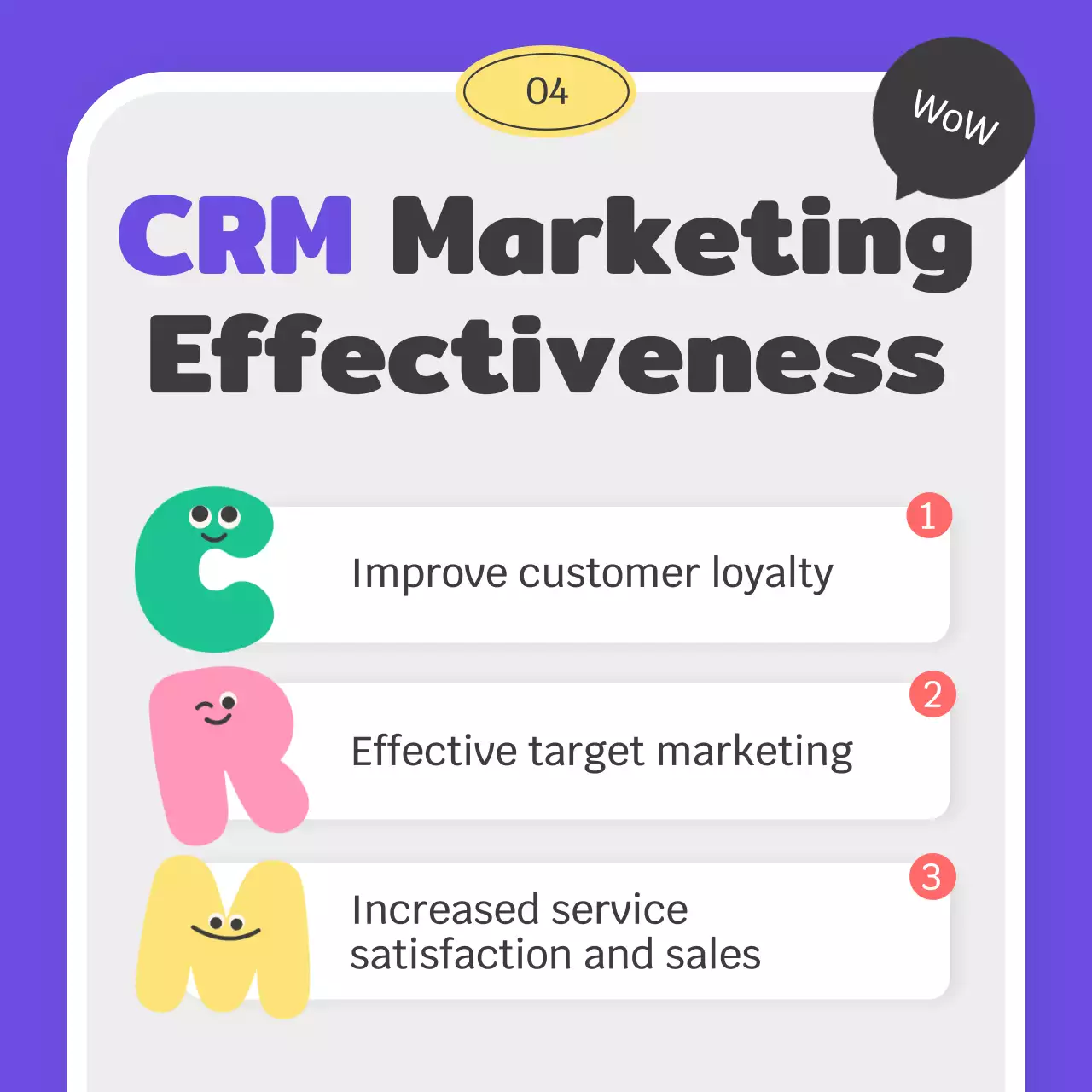 Learn CRM marketing with pastel-colored babies and cute alphabet characters
