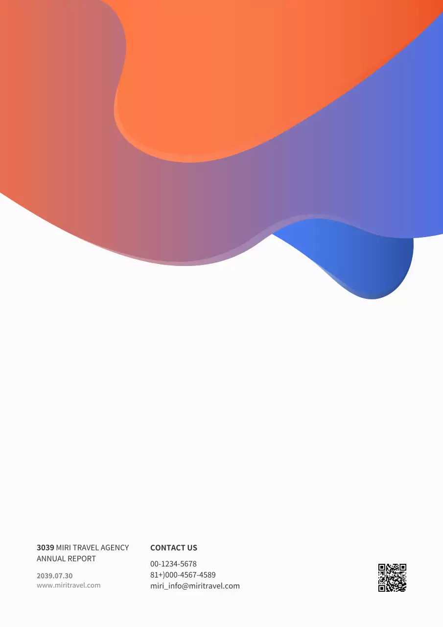 青 モダン ビジネス 報告書 文書フォーム