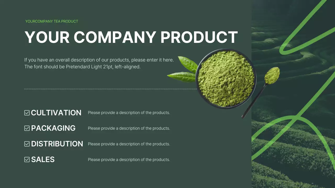Green Modern 회사 브로셔 프레젠테이션