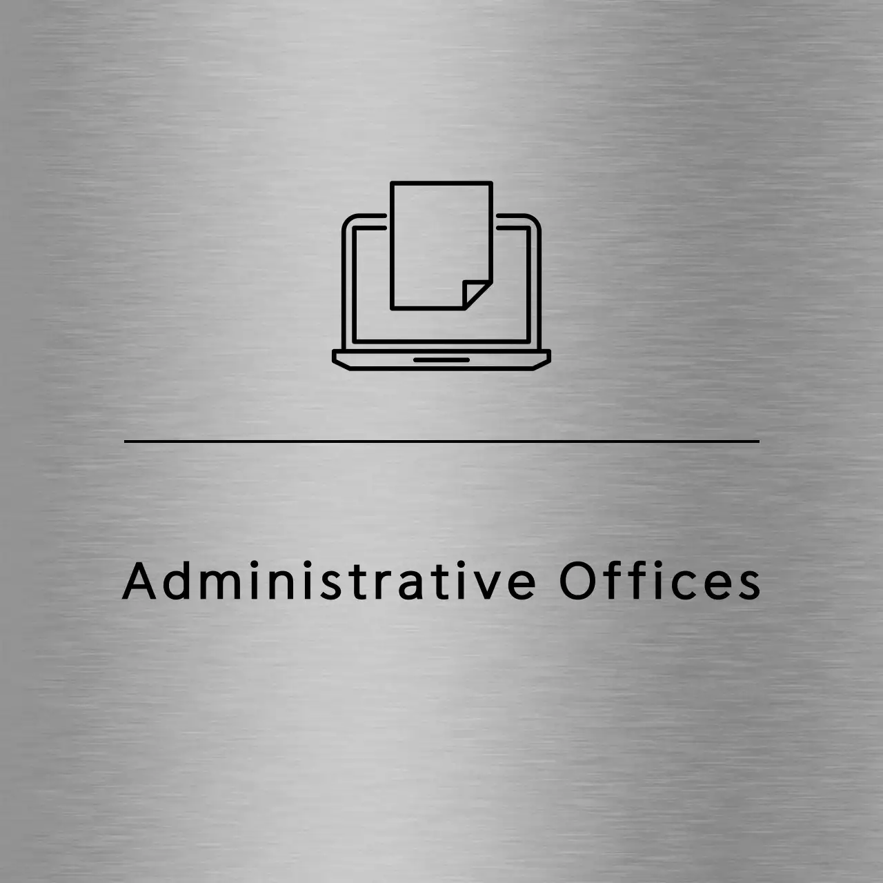 Each place name with a simple, black, school-related line icon