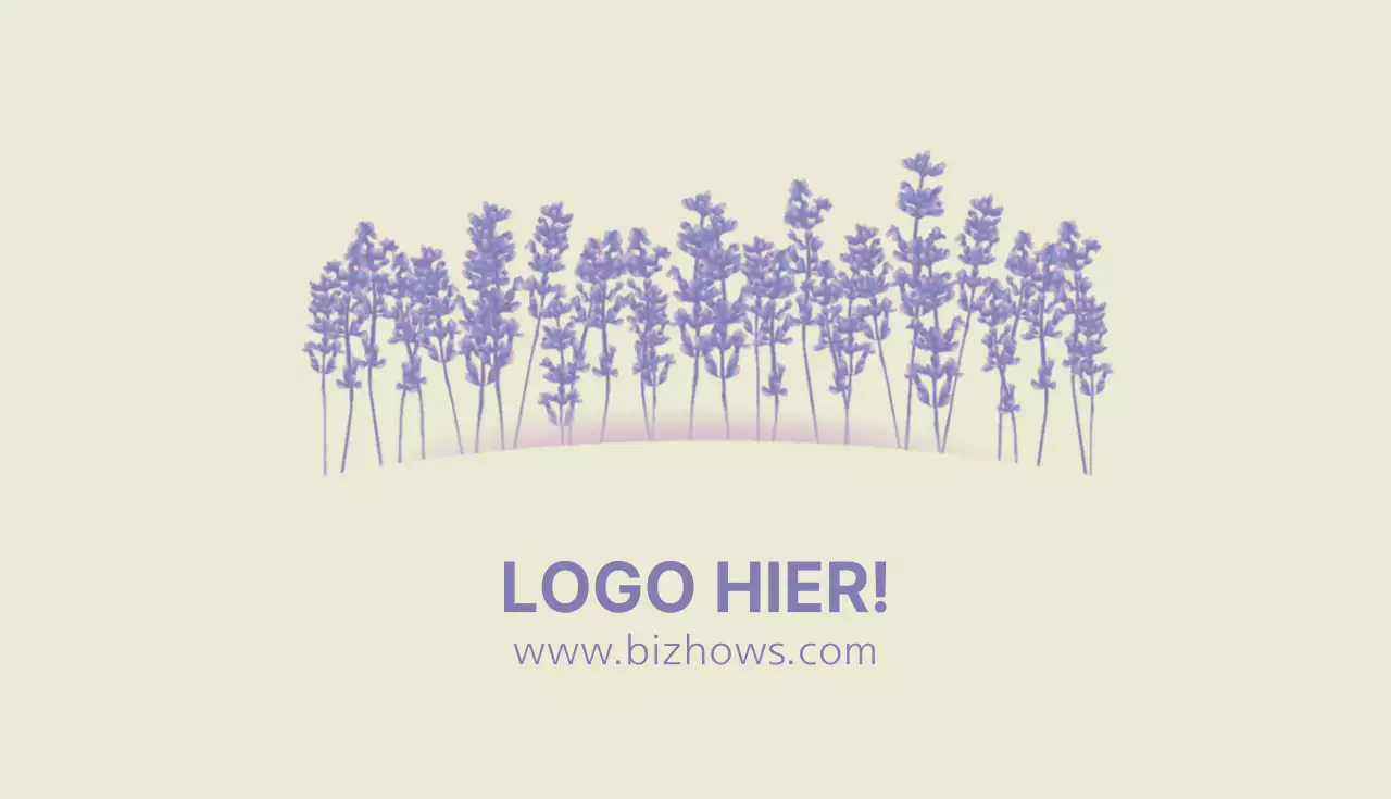 Natuurlijk visitekaartje