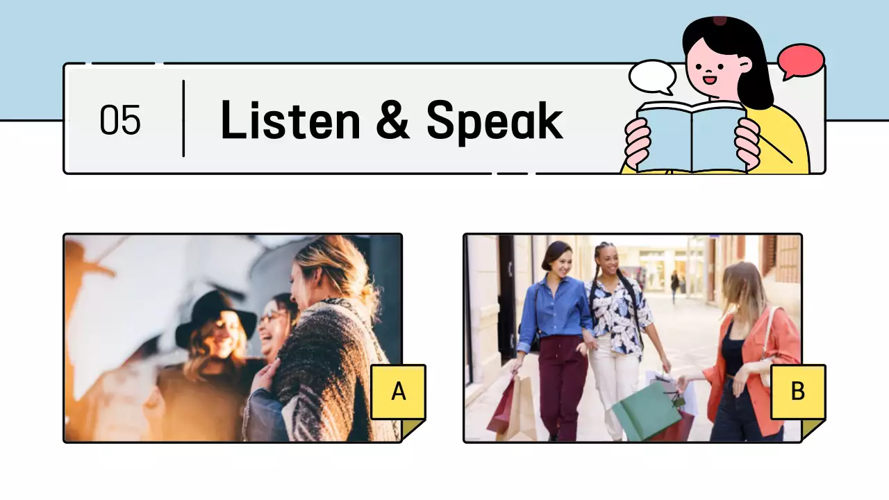 Yellow Modern English Class Guideline Presentation