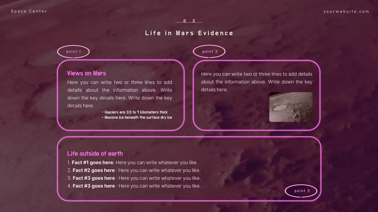 Blue Modern Alien Presentation