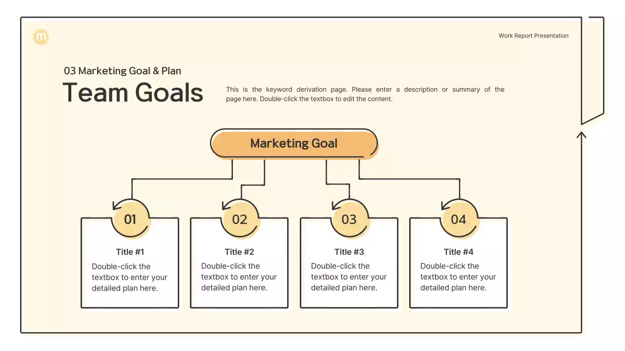Beige Professional Marketing Report Presentation