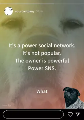 Beige Joke Social Media Meme Poster