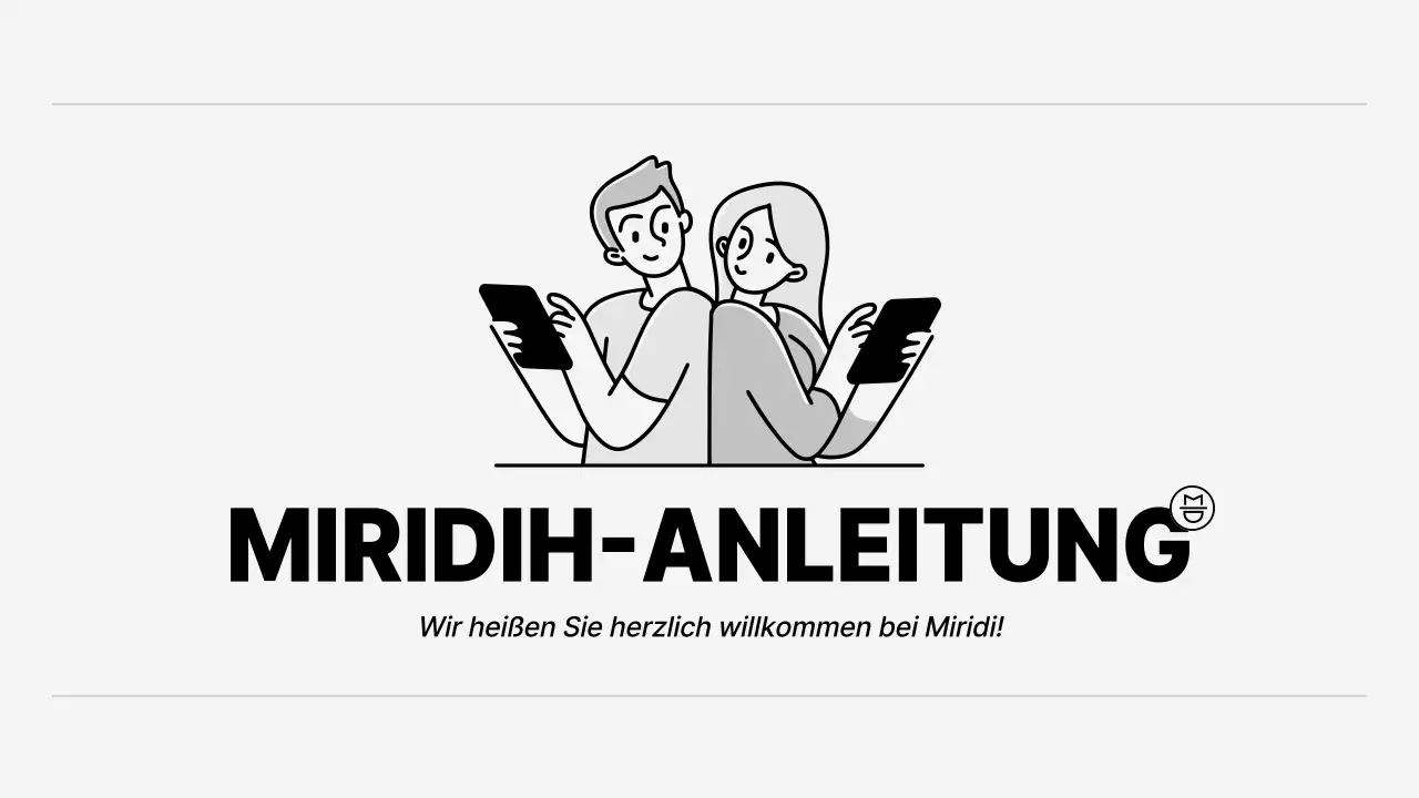 Ein einfacher, schwarz-weiß illustrierter konzeptioneller Brief