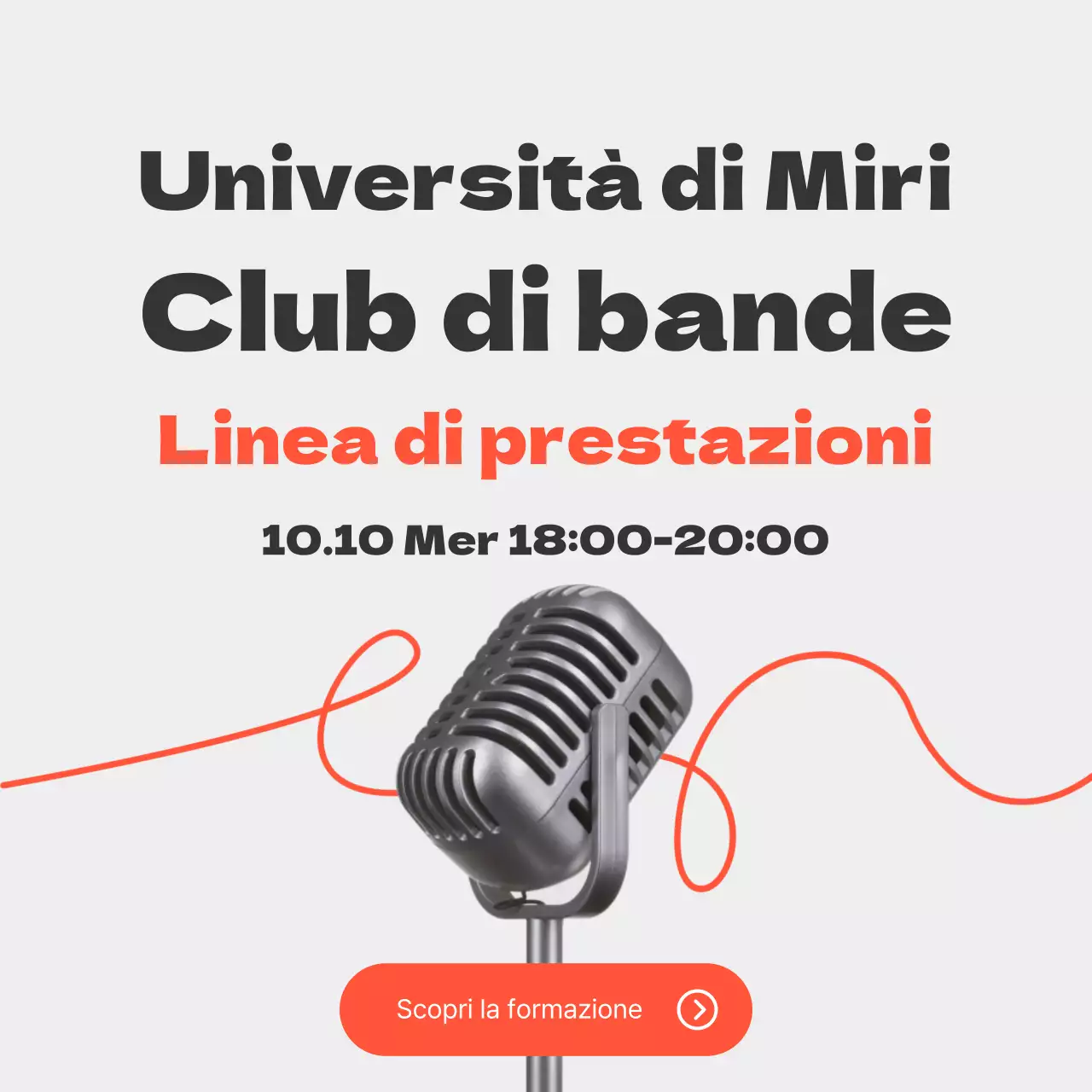 Festival del club rosso, a tema performance