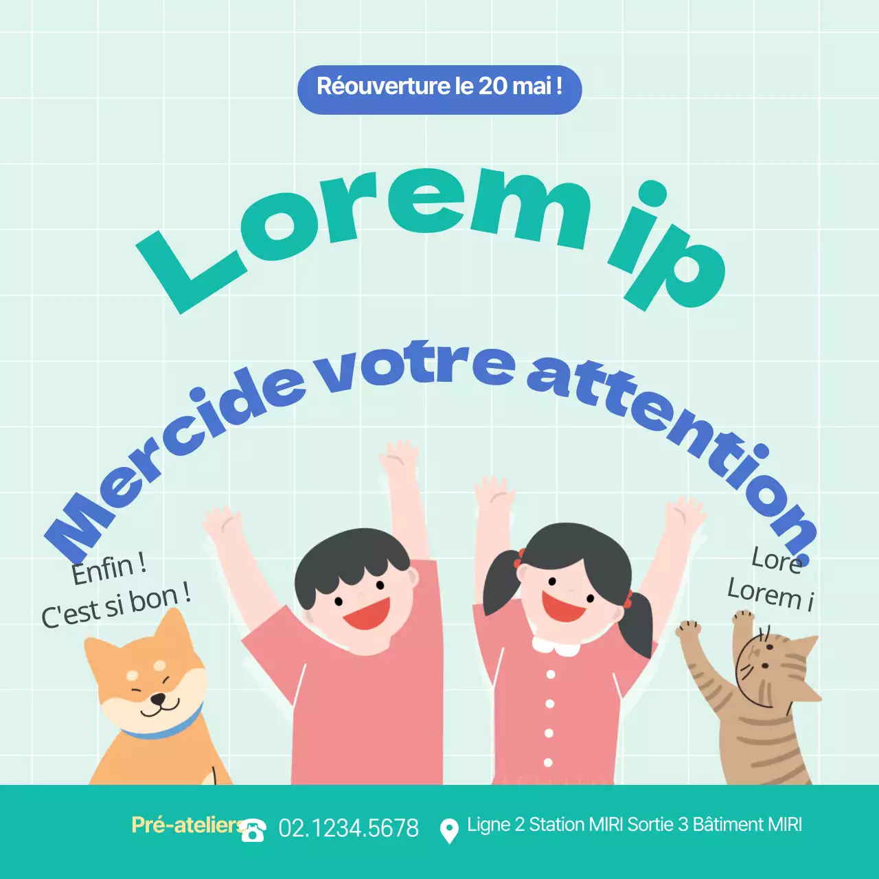 Avis aux entreprises de Corona