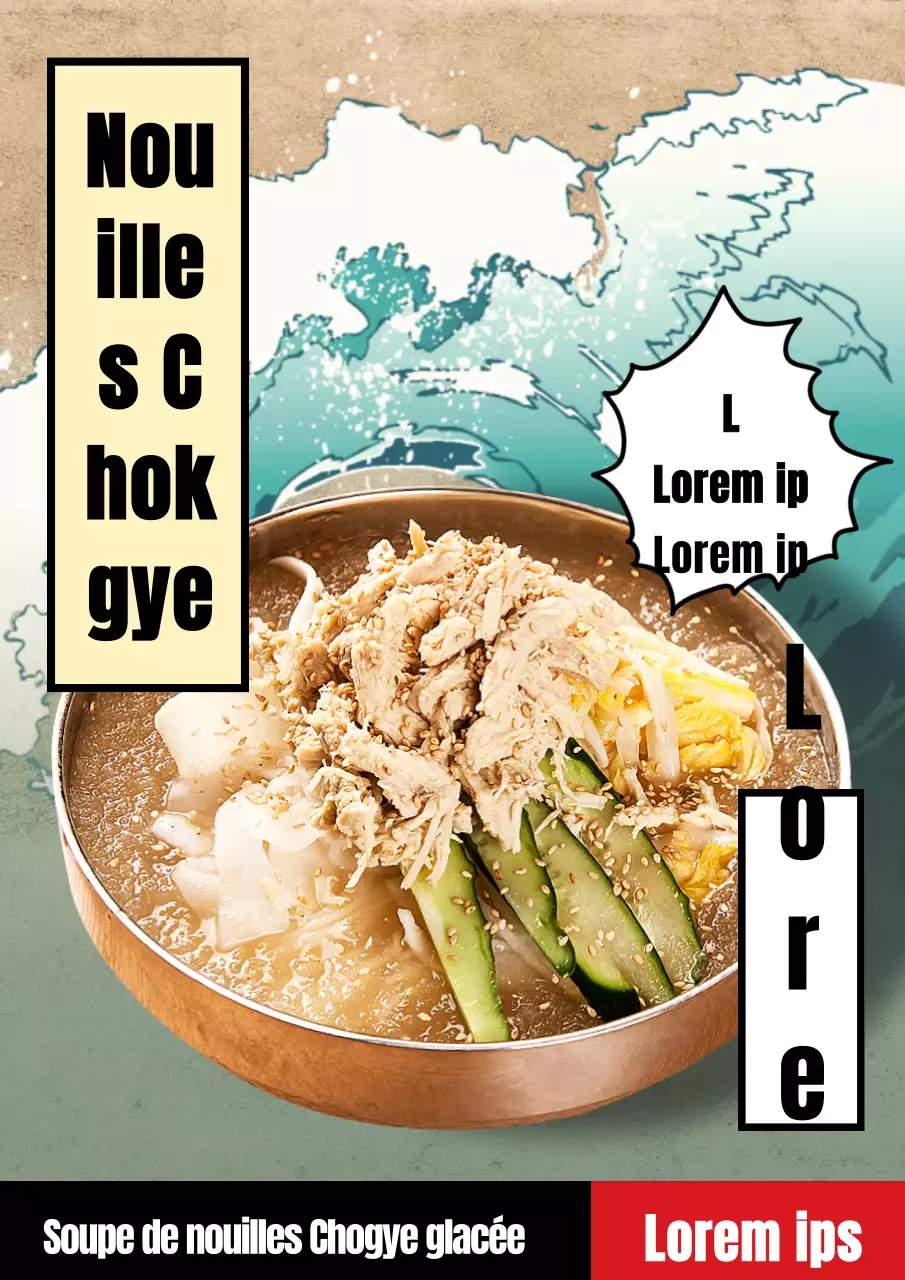 Menu d'été, vagues