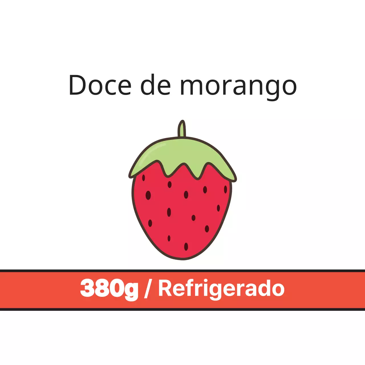 Doce de morango