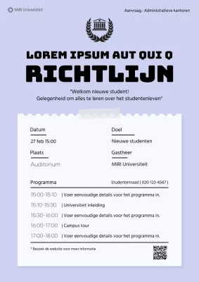 Eenvoudige oriëntatiebrief voor nieuwe werknemers Documentatiesjabloon voor nieuwe werknemers