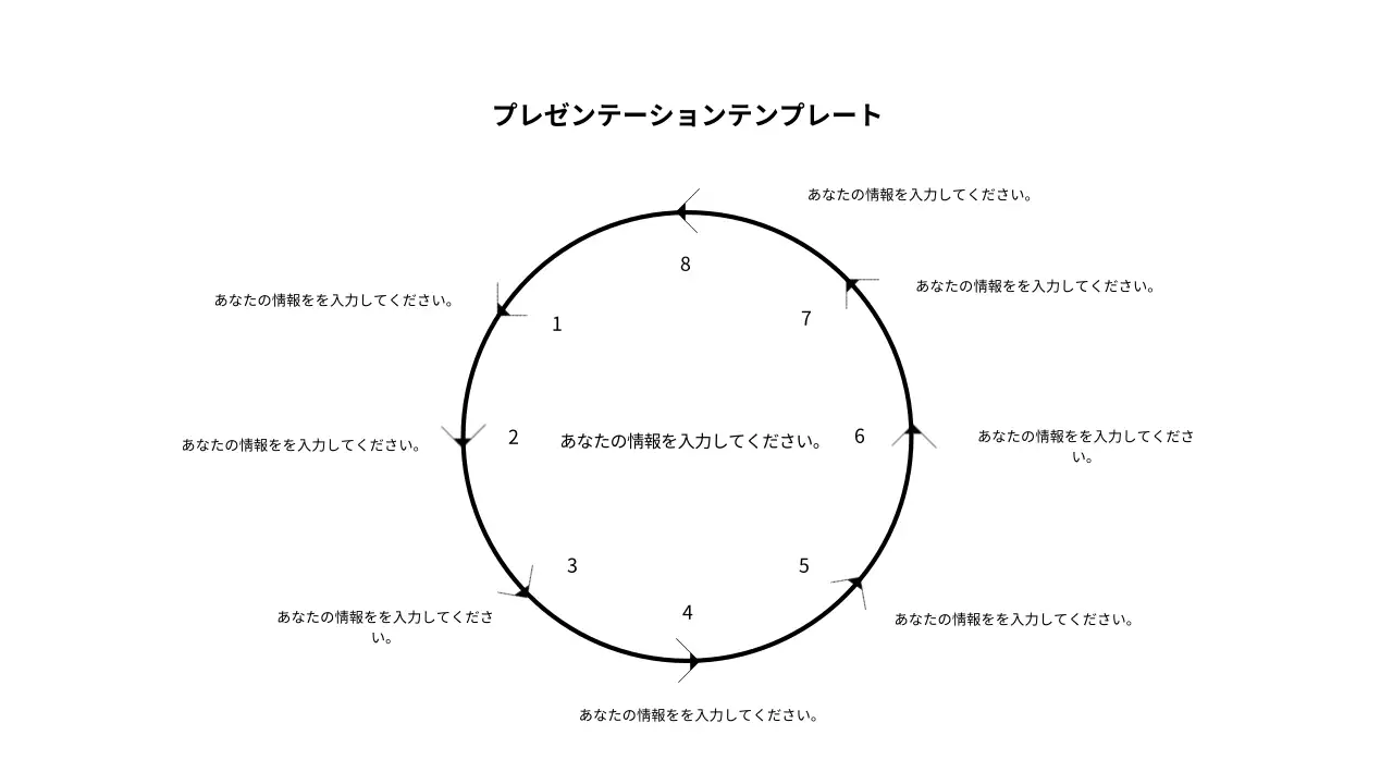 白 シンプル データ プレゼンテーション