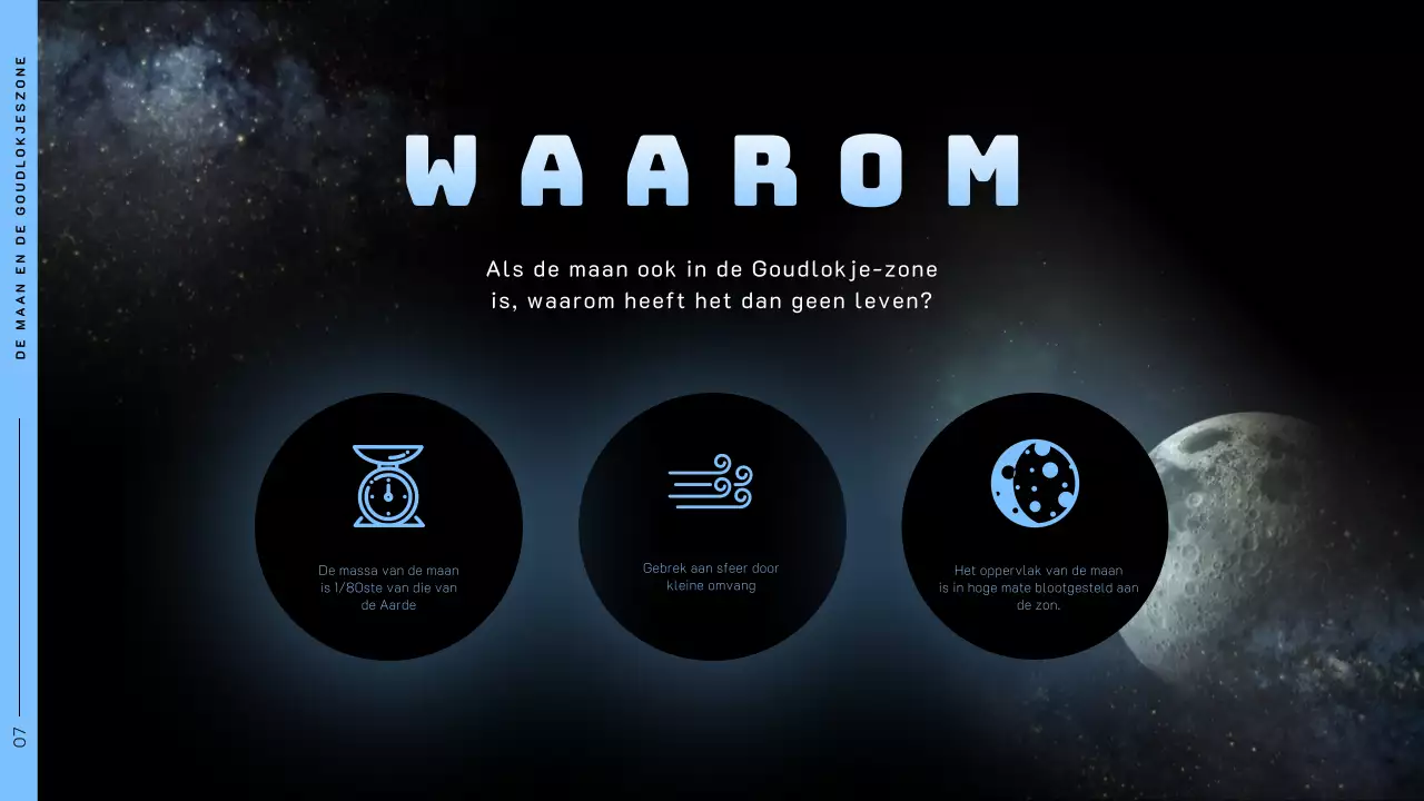 Ruimtethema met ruimtefoto's op een zwarte achtergrond