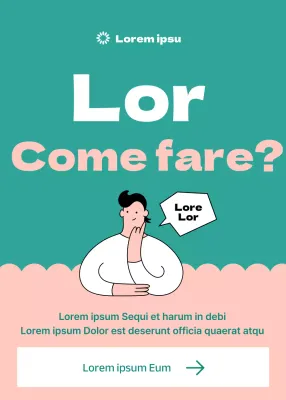 Illustrato in rosa e verde Consulenza universitaria di carriera