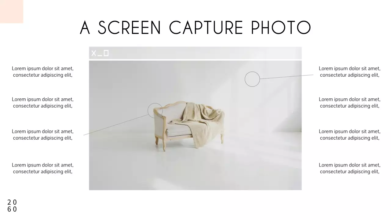 화이트 미니멀 포토 가이드 프레젠테이션