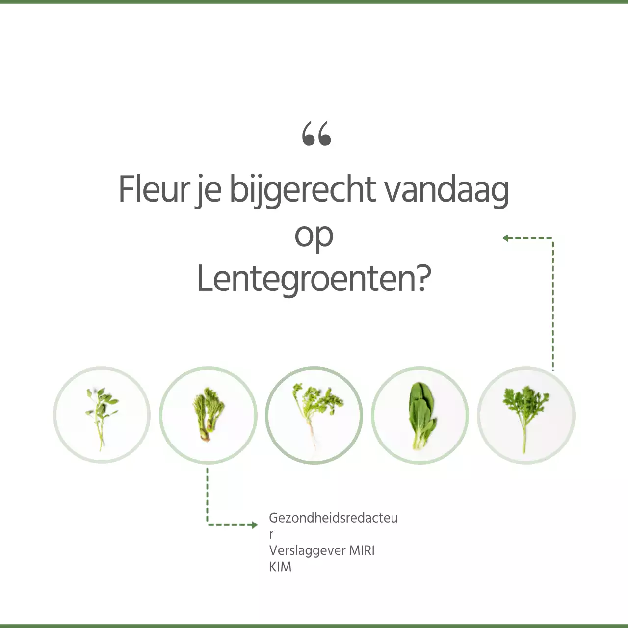 Seizoensgebonden voorjaarsvoeding