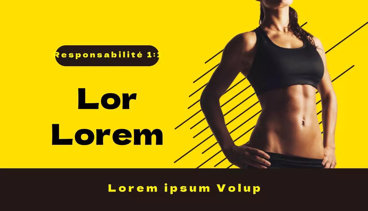 Promouvoir le fitness jaune