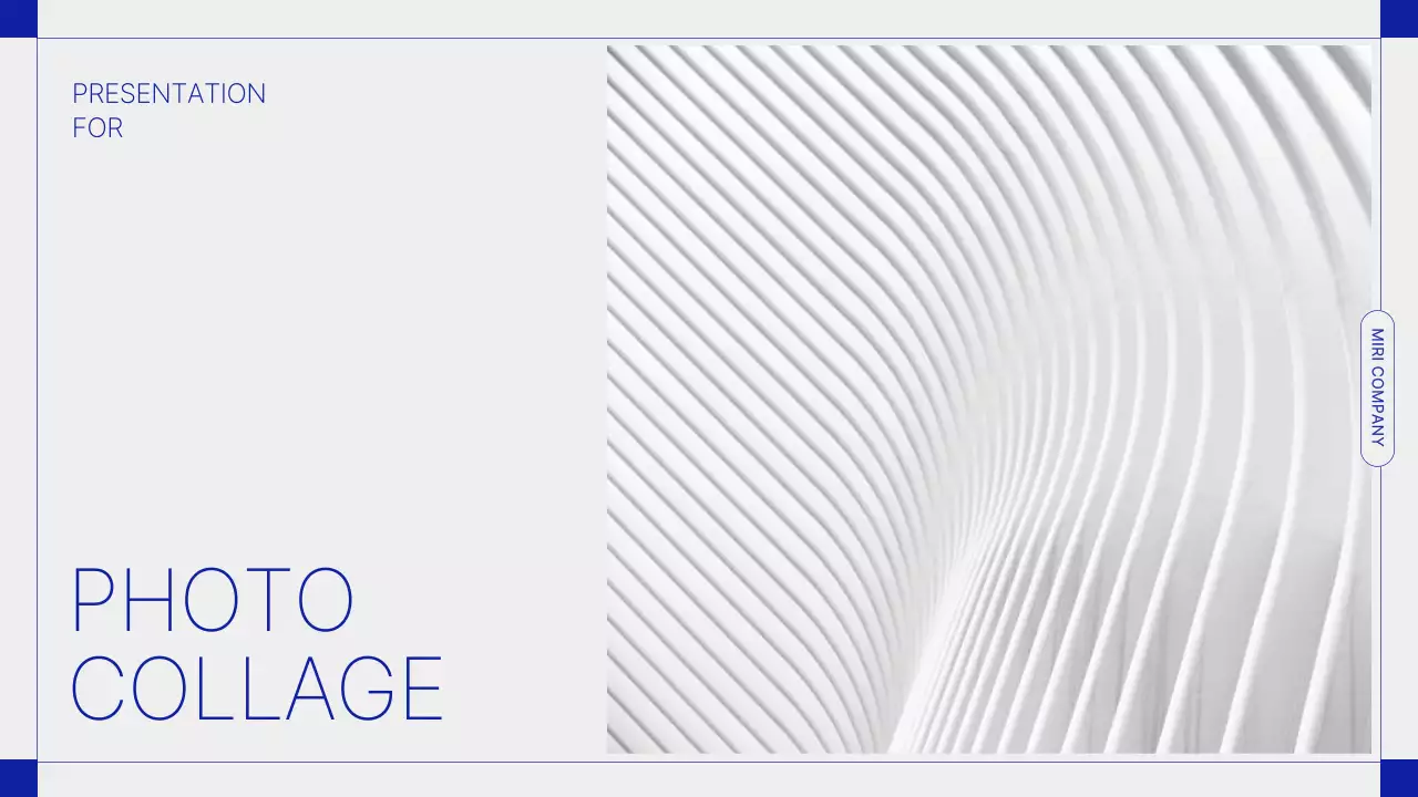 White Minimal Photo Presentation