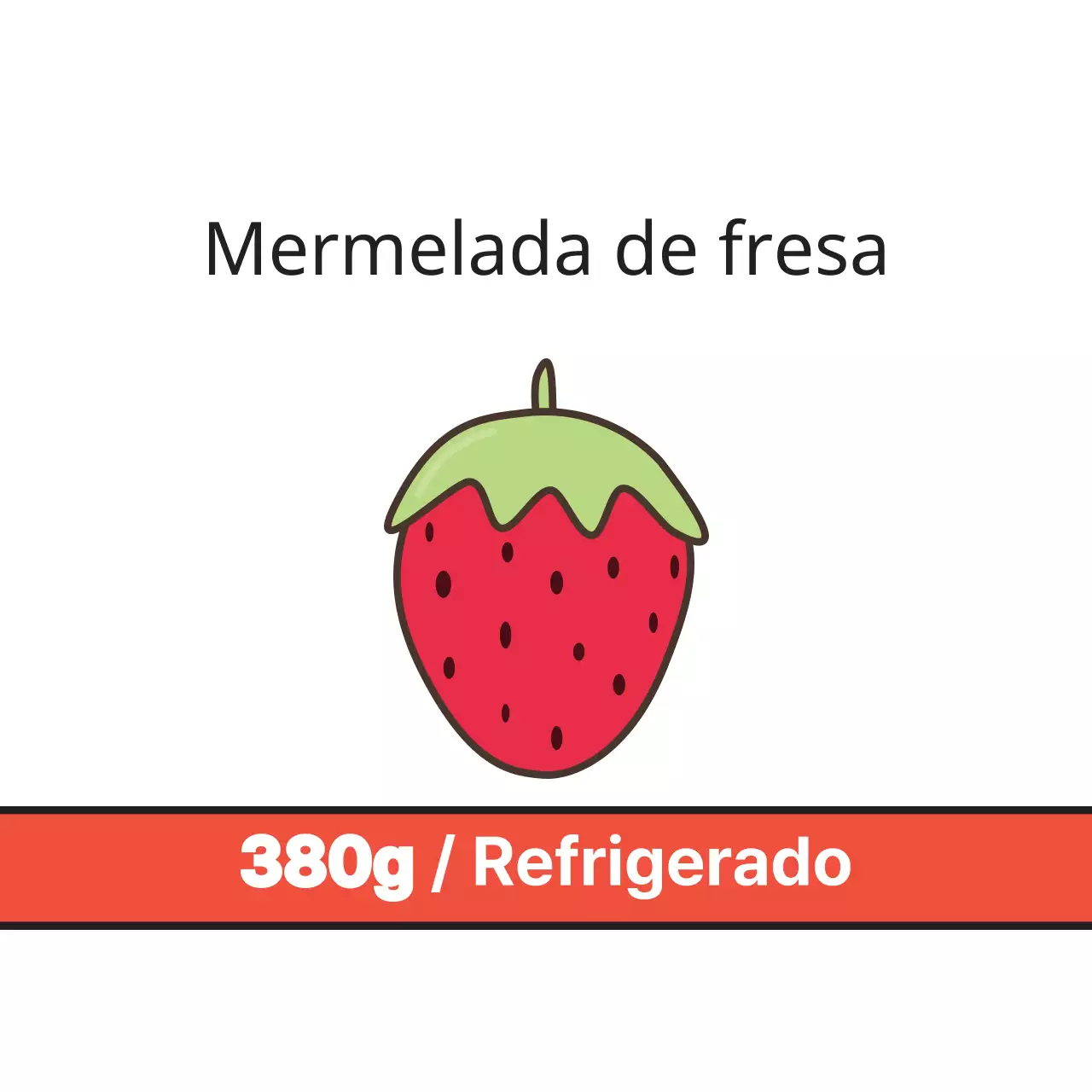 Mermelada de fresa