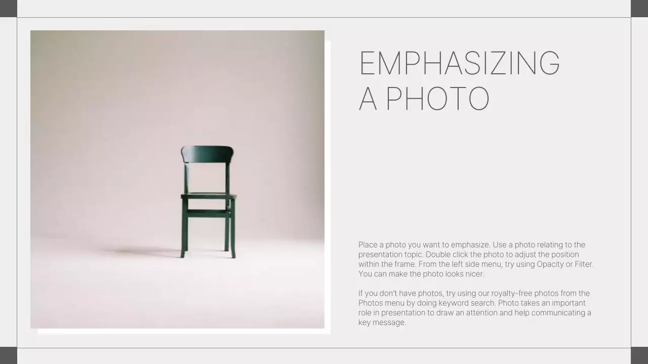 White Minimal Photo Presentation