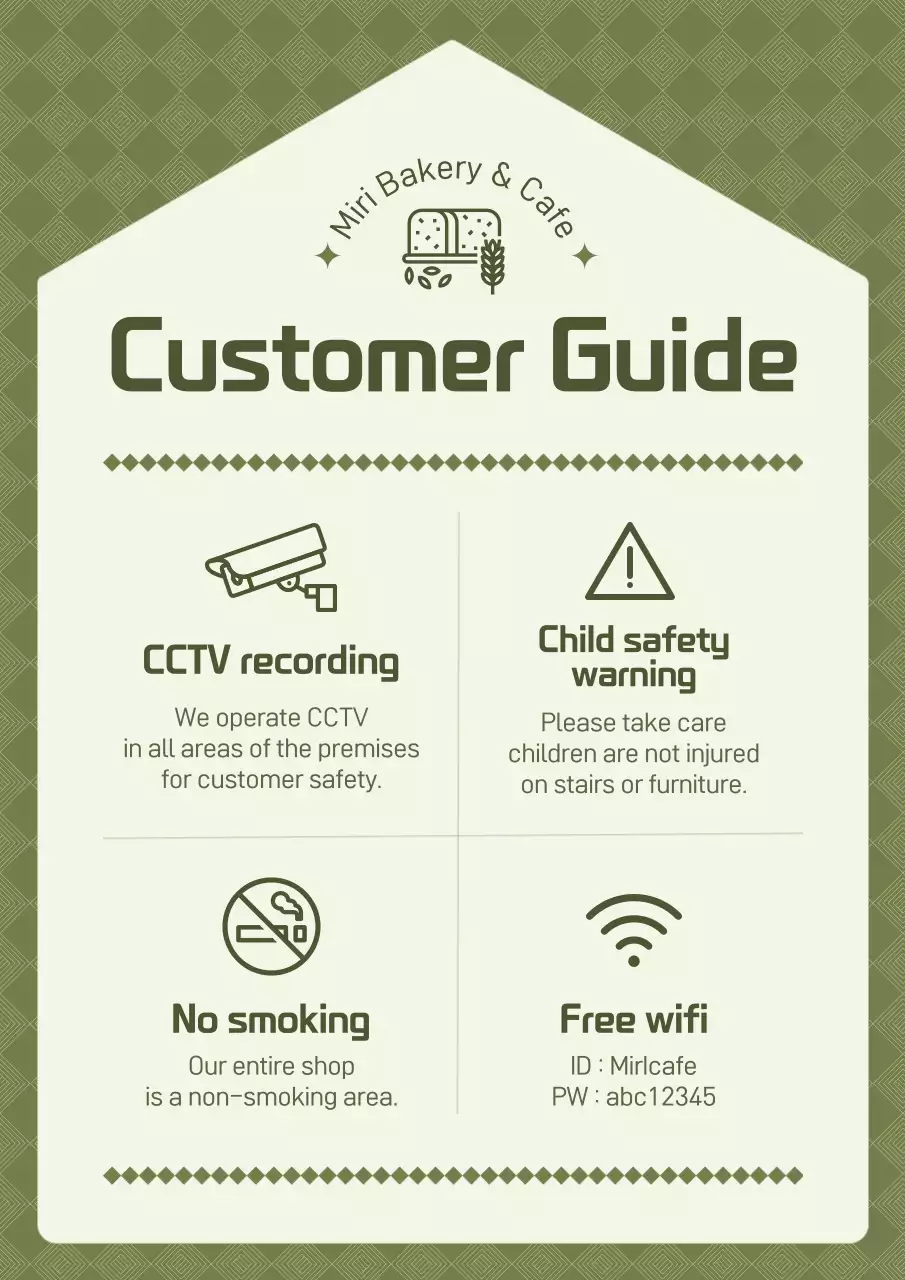 A green, clean look for your store