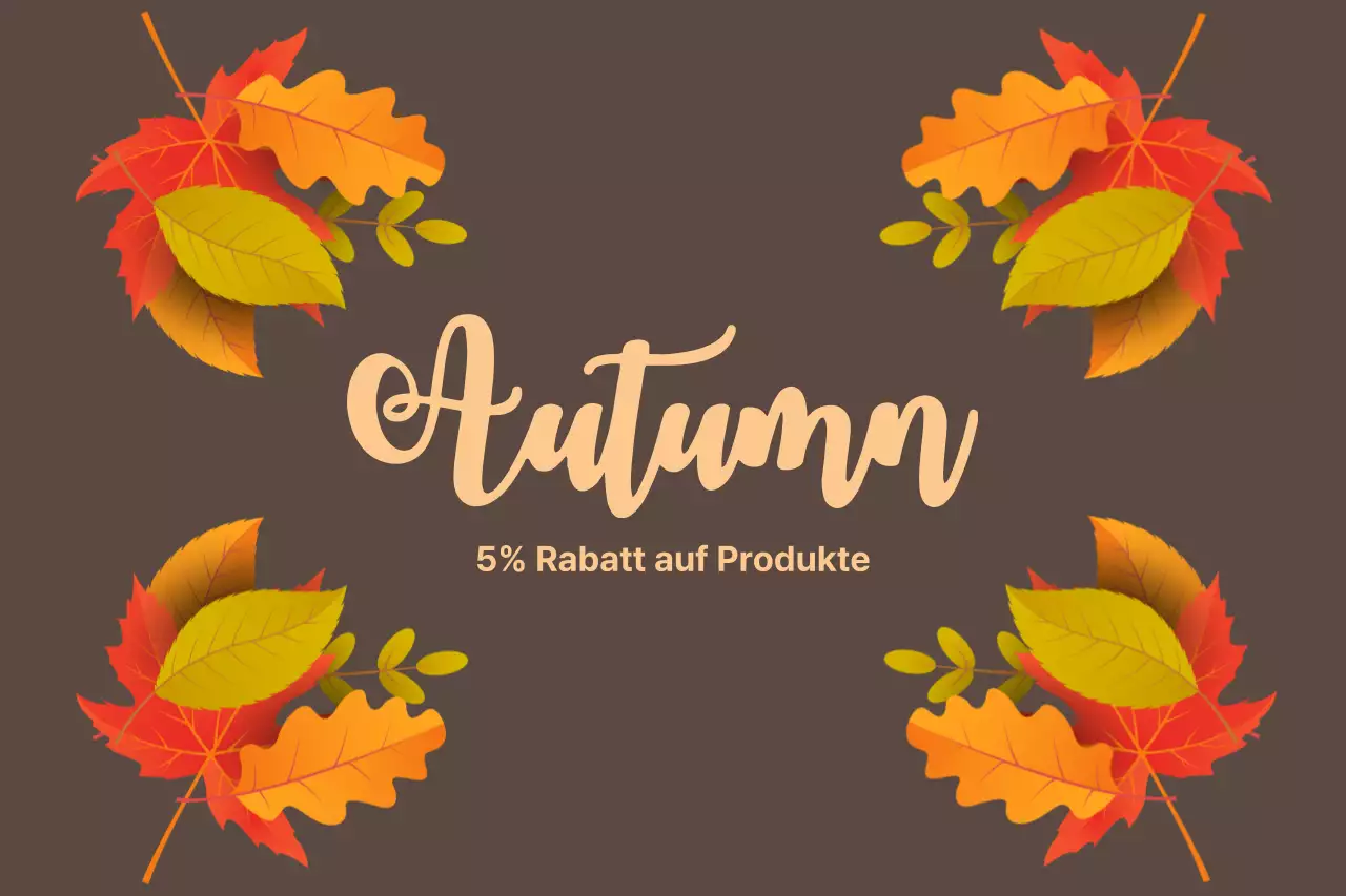5% Rabatt auf Produkte