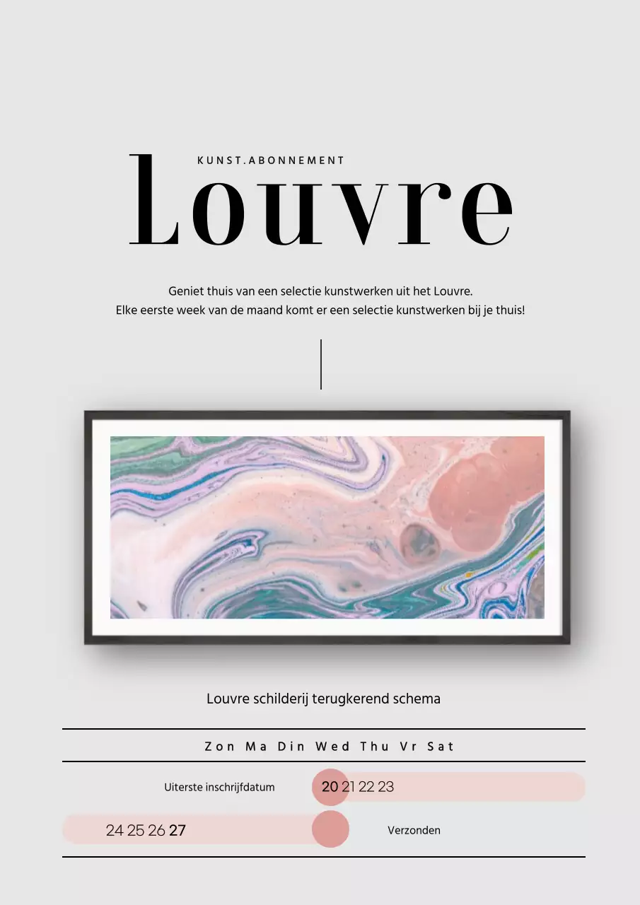 Foto's grijs markeren om terugkerende levering te bevorderen