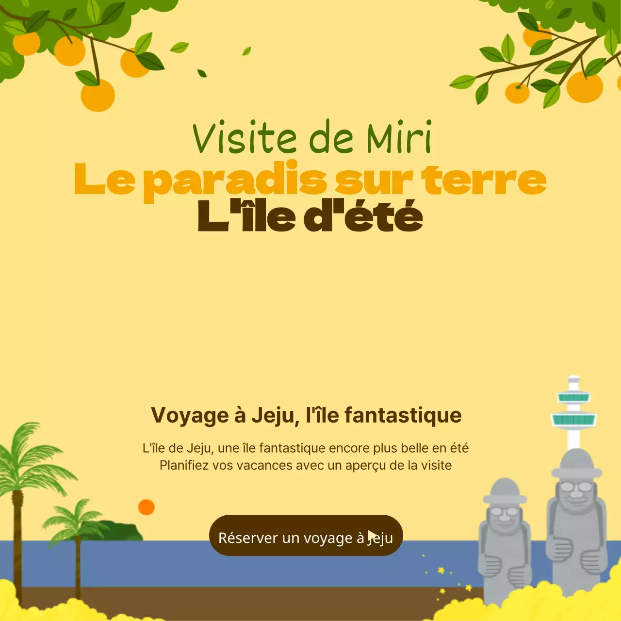 Voyage sur l'île de Jeju