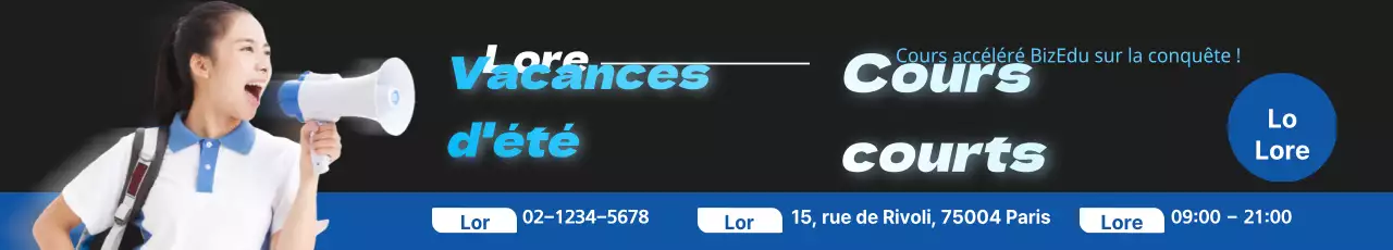 Cours d'été de courte durée