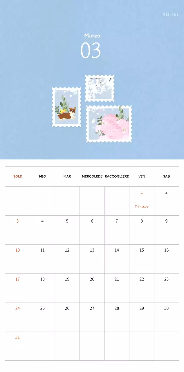 Illustrazioni di francobolli con un concetto caldo