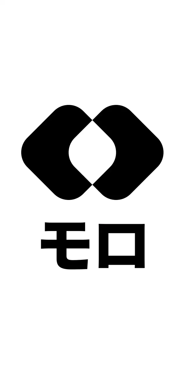 黒のシンプルモダンシンボルのロゴスタイル会社用